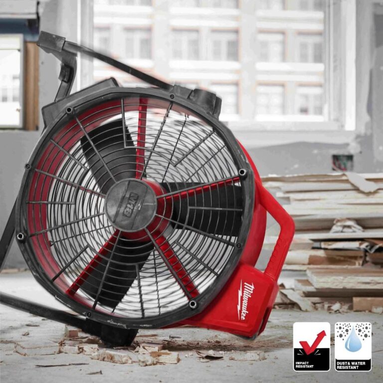 Milwaukee 0821-20 Cordless / Corded M18 Brushless 18-in. Fan, Tool Only