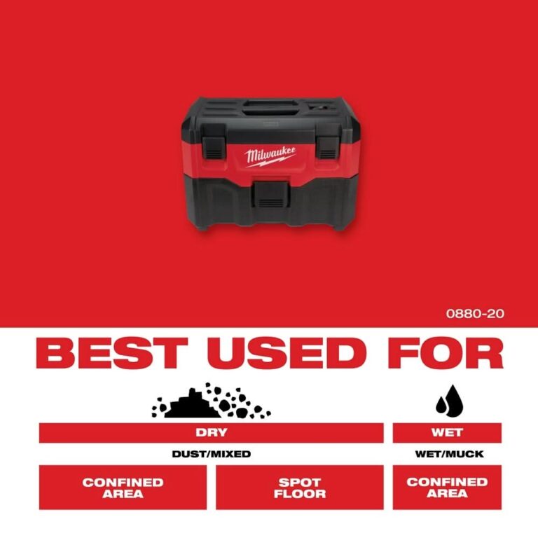 Milwaukee 0880-20 M18 Cordless Wet/Dry Vacuum