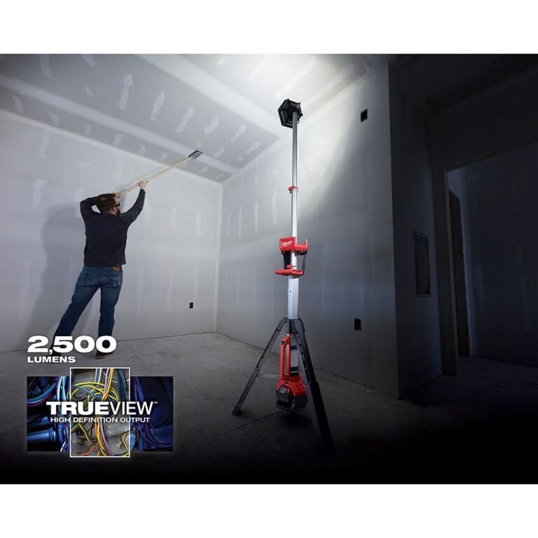 Milwaukee 2131-20 M18 Cordless / Corded ROCKET 2500-Lumen Tower Light, Tool Only