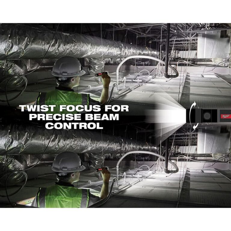 Milwaukee 2161-21 USB Rechargable 1100-Lumen Twist Focus Flashlight