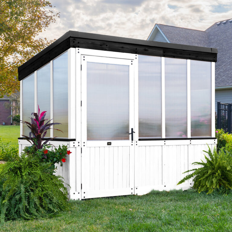 9×6 Willow Greenhouse – White