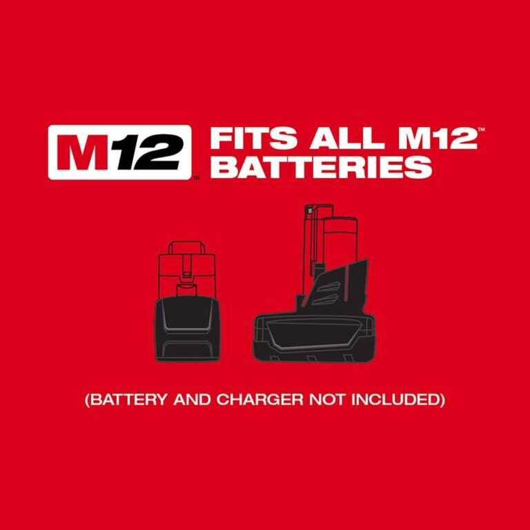Milwaukee 2447-20 M12 3/8″ Crown Stapler, Tool Only