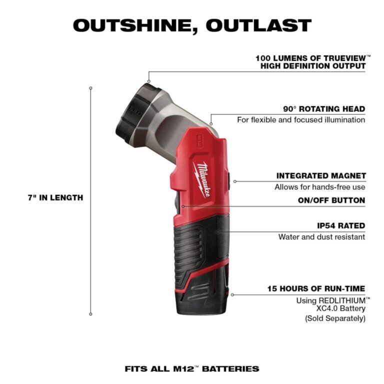 Milwaukee 2498-25 M12 Cordless Lithium Ion 5-Tool Combo 1.5Ah Kit