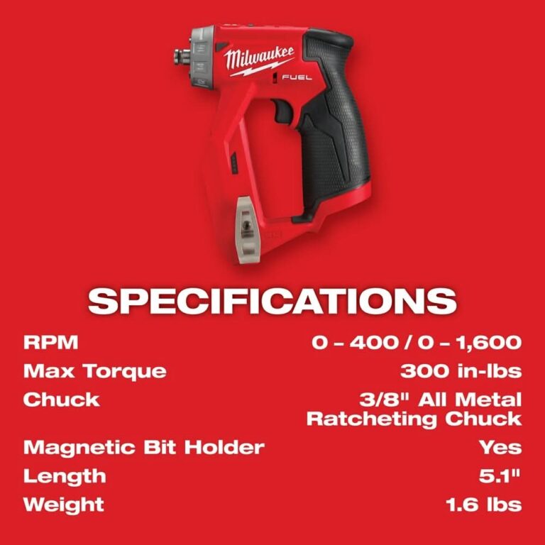 Milwaukee 2505-20 M12 FUEL Brushless Installation 5-in-1 Drill / Driver, Tool Only