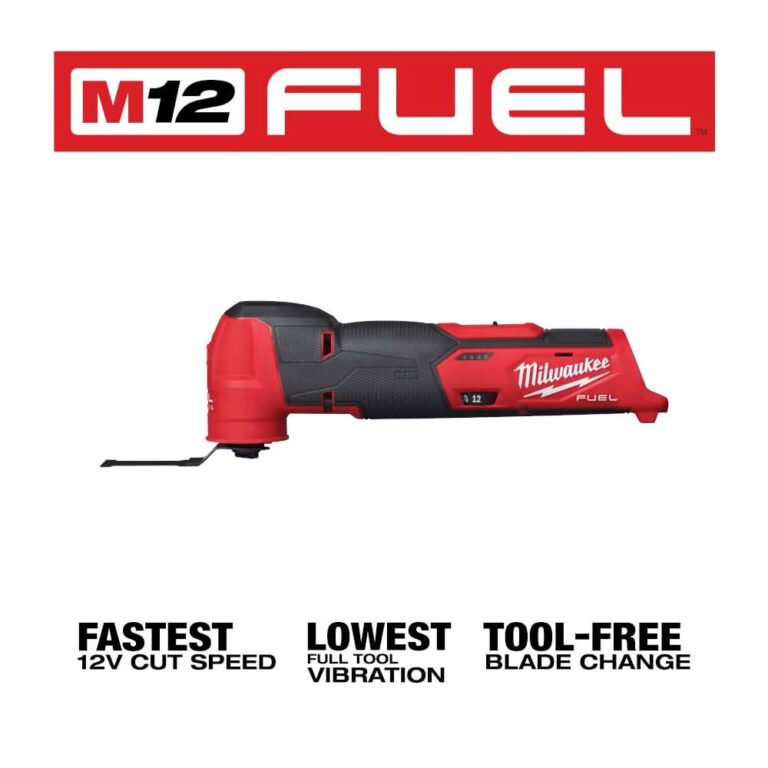 Milwaukee 2526-20 M12 FUEL Brushless Oscillating Multi-Tool, Tool Only