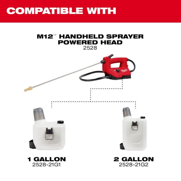 Milwaukee 2528-21G1 M12 1-Gallon Handheld Sprayer 2.0Ah Kit