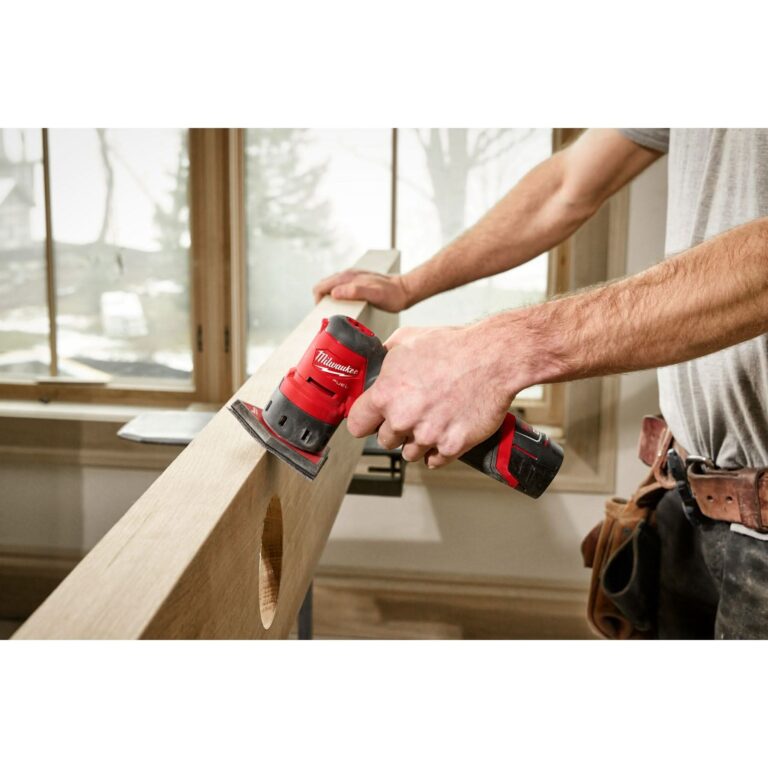 Milwaukee 2531-20 M12 FUEL Orbital Detail Sander, Tool Only