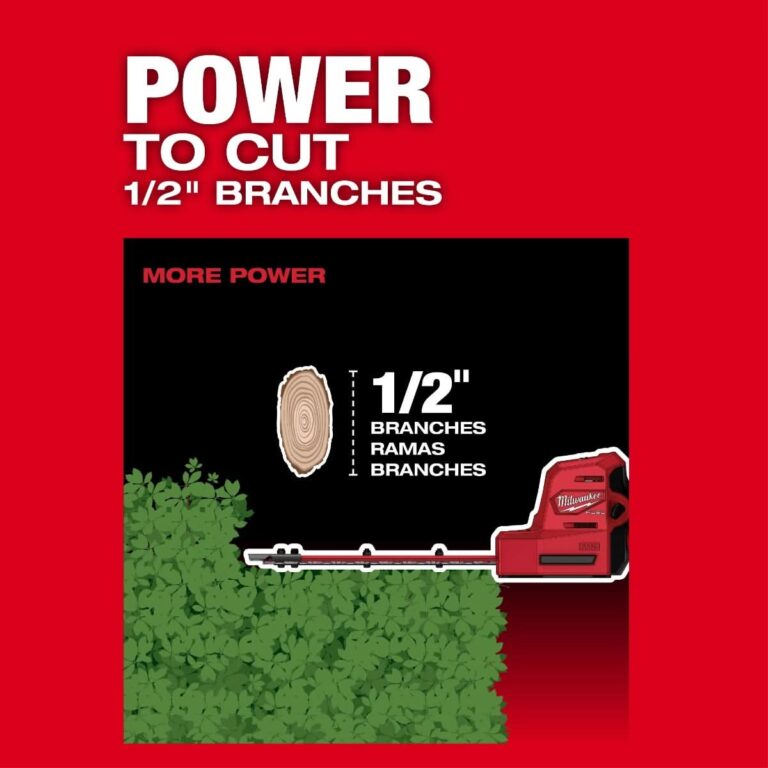 Milwaukee 2533-20 M12 FUEL 8″ Hedge Trimmer, Tool Only