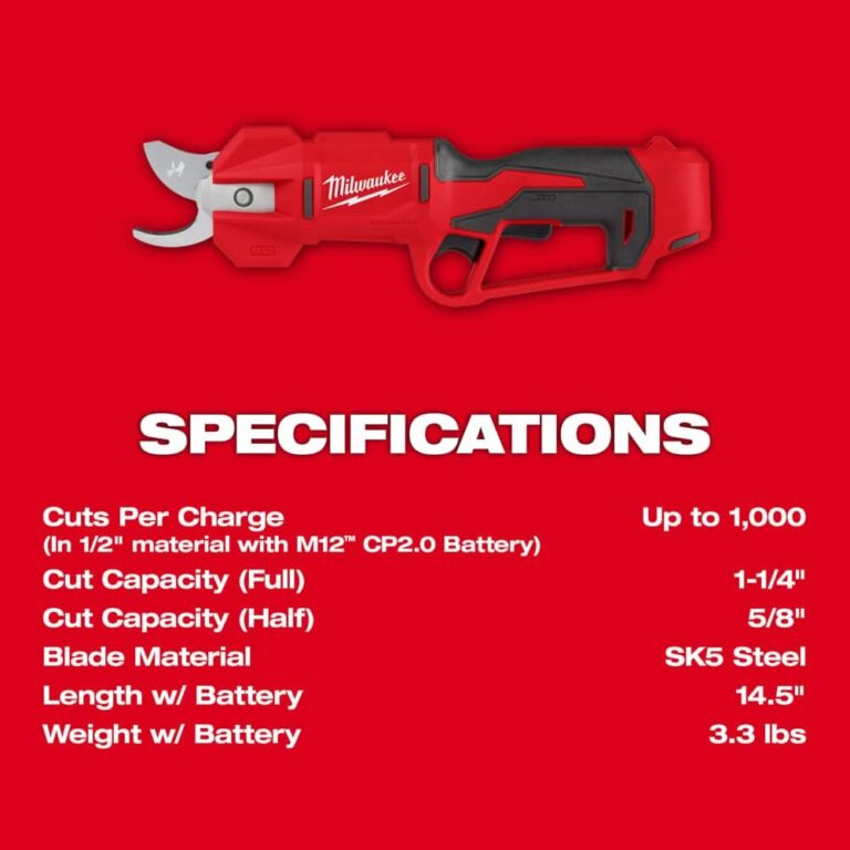 Milwaukee 2534-21 M12 Brushless Pruning Shears Kit