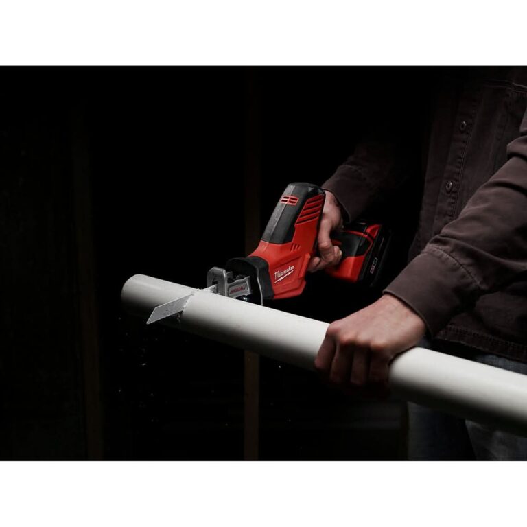 Milwaukee 2625-20 M18 18 Volt Hackzall Cordless One Handed Reciprocating Sawzall, Tool Only