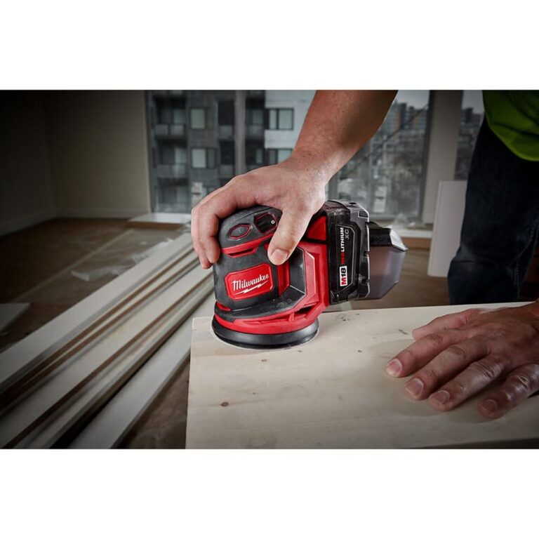 Milwaukee 2648-20 M18 Cordless 5-Inch Random Orbit Sander, Tool Only