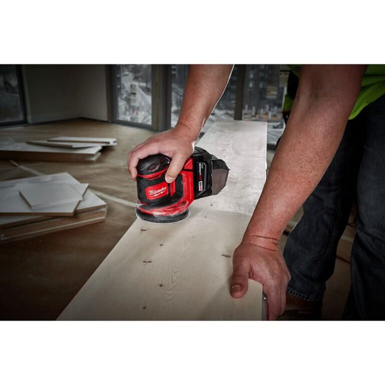 Milwaukee 2648-20 M18 Cordless 5-Inch Random Orbit Sander, Tool Only