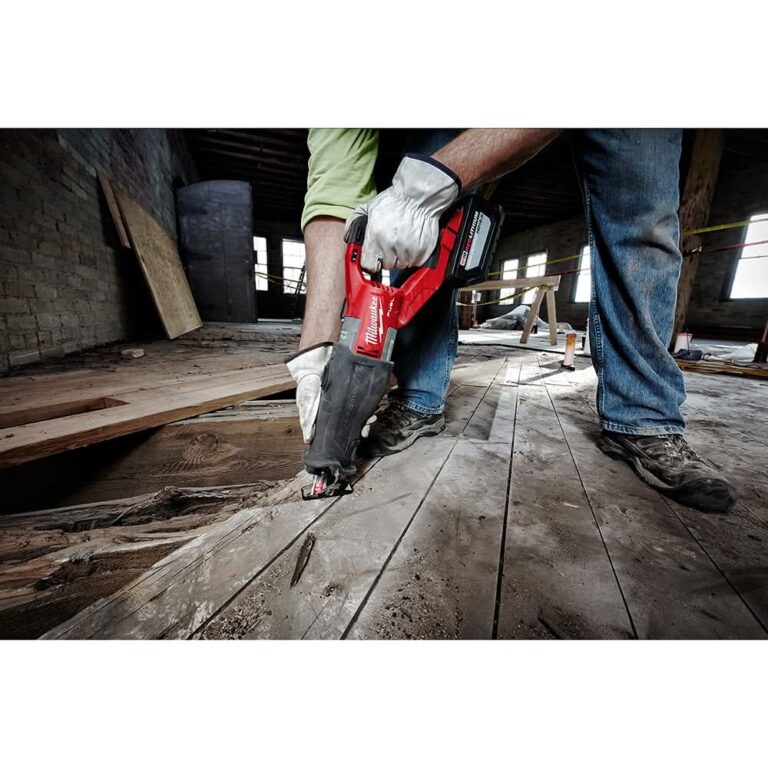 Milwaukee 2722-20 M18 Fuel Super Sawzall Reciprocating Saw, Tool Only
