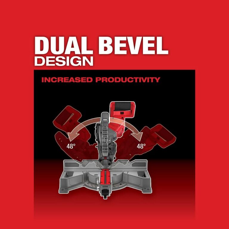 Milwaukee 2733-21 M18 FUEL 7-1/4 Dual Bevel Sliding Compound Miter Saw 5.0Ah Kit