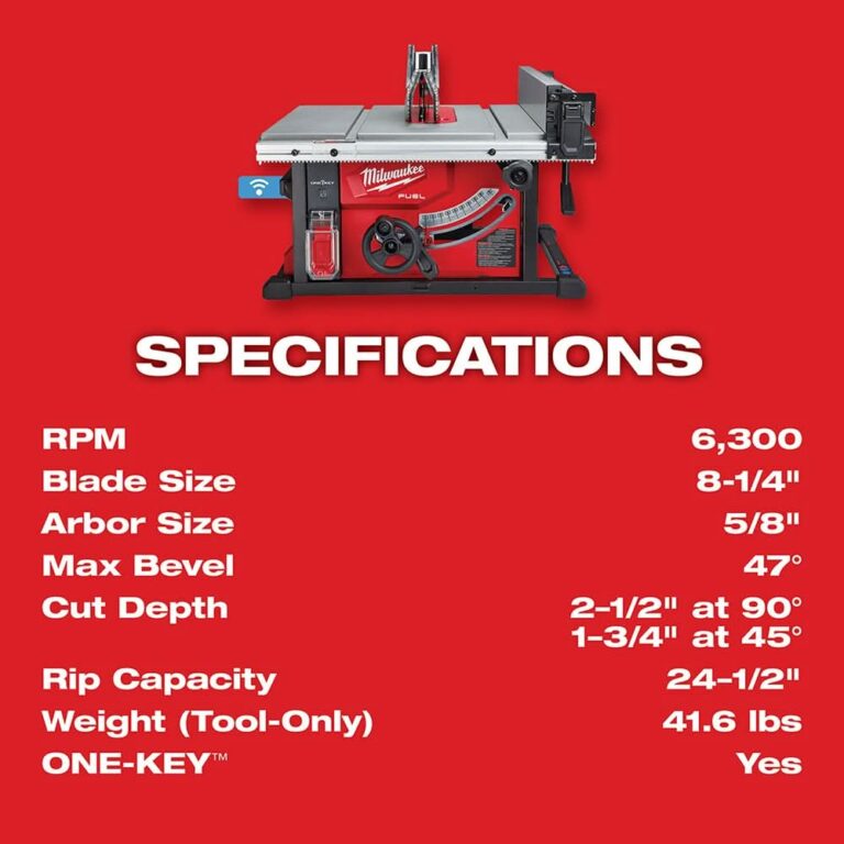 Milwaukee 2736-21HD M18 FUEL 8-1/4-Inch Table Saw with One-Key 12.0Ah HD Kit