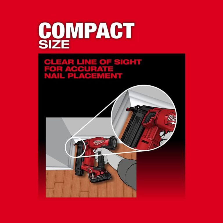 Milwaukee 2746-20 M18 FUEL Brushless Cordless 18-Gauge Brad Nailer, Tool Only