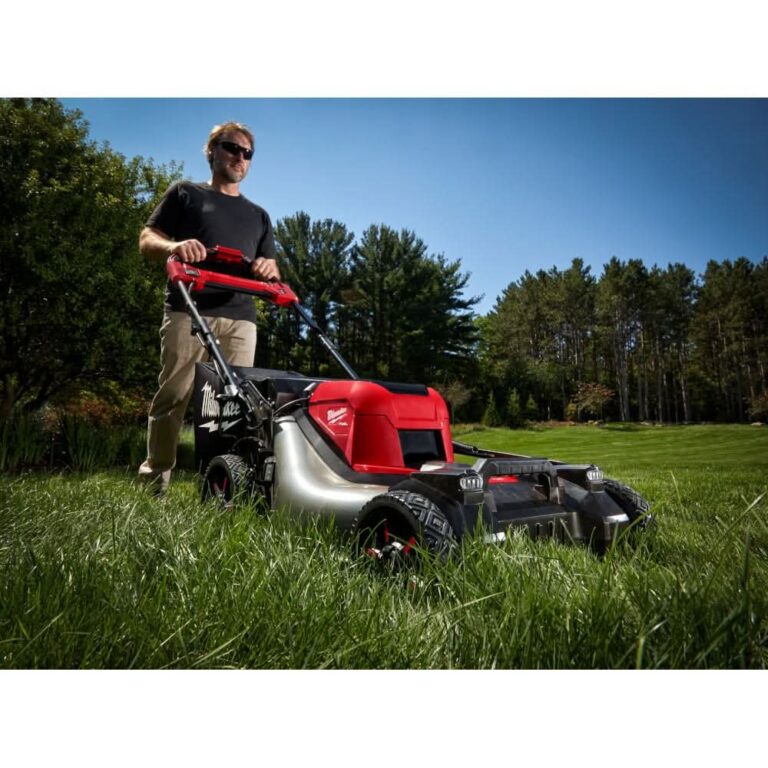 Milwaukee 2823-20 M18 FUEL 21″ Self-Propelled Dual Battery Mower, Batteries & Charger Sold Separately