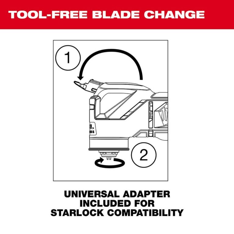 Milwaukee 2836-20 M18 FUEL Oscillating Multi-Tool, Tool Only