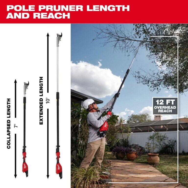 Milwaukee 3008-20 M18 Brushless Telescoping Pole Pruning Shears (Tool Only)