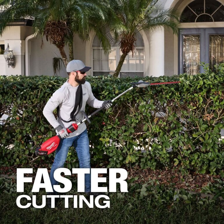 Milwaukee 3012-20 M18 FUEL Pole Articulating Hedge Trimmer, Tool Only