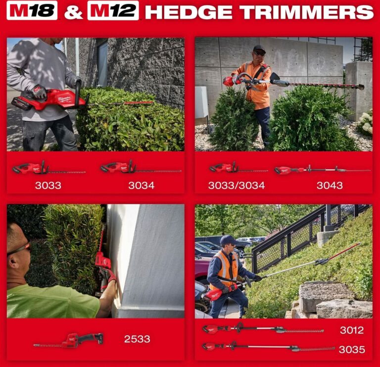 Milwaukee 3012-21 M18 FUEL Pole Articulating Hedge Trimmer 8.0Ah Kit