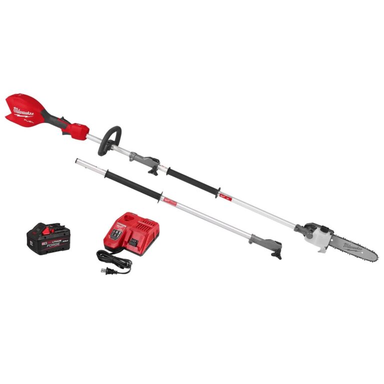Milwaukee 3016-21PS M18 FUEL QUIK-LOK Power Head 8.0Ah Kit w/ Pole Saw Attachment