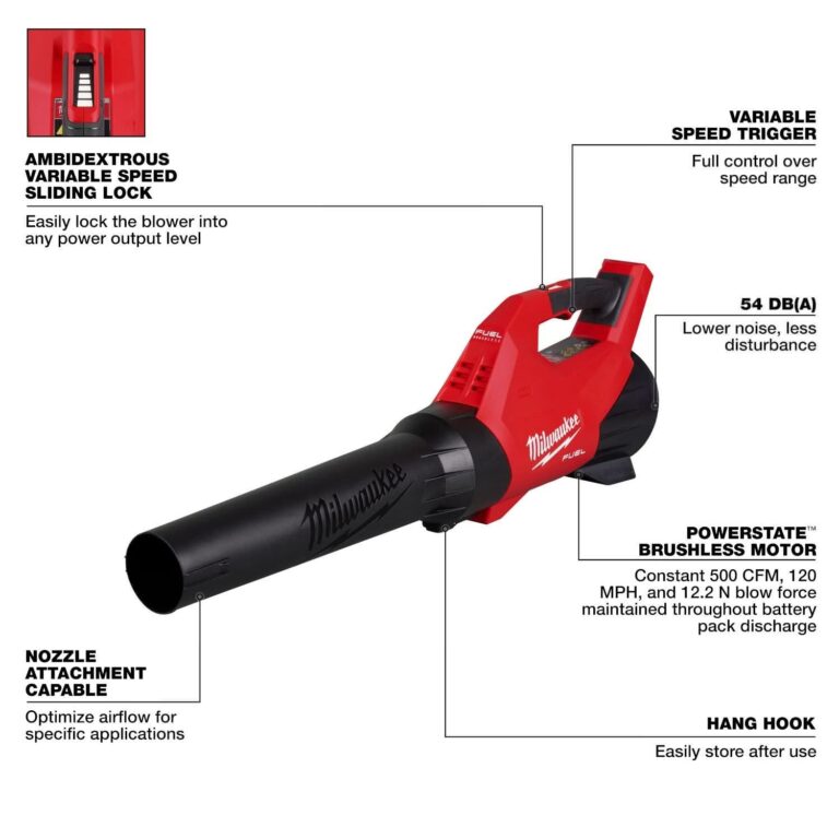 Milwaukee 3017-20 M18 FUEL 18V 500CFM Blower, Tool Only (PROMO)