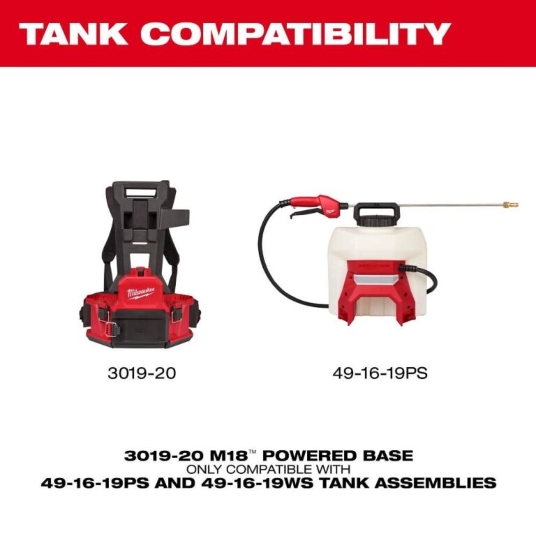 Milwaukee 3019-20PS M18 4-Gallon Backpack Sprayer w/ SWITCH TANK (Tool Only)