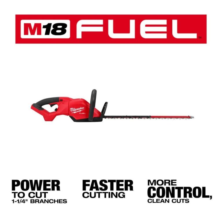 Milwaukee 3033-20 M18 FUEL 24″ Hedge Trimmer – Tool Only