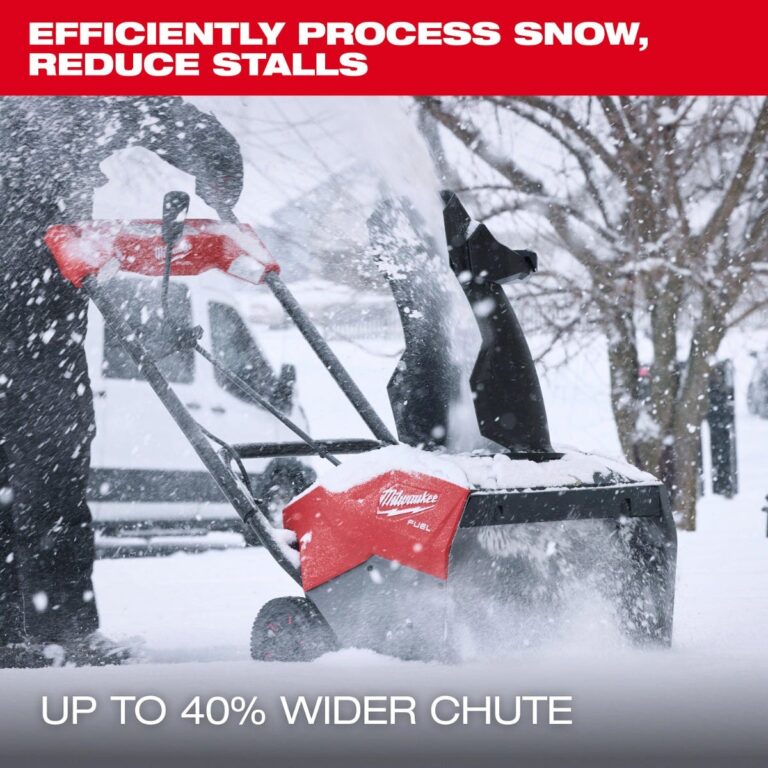 Milwaukee 3036-22HD M18 FUEL 21-in. Auger Propelled Dual Battery Single Stage Snow Blower 12.0Ah Kit