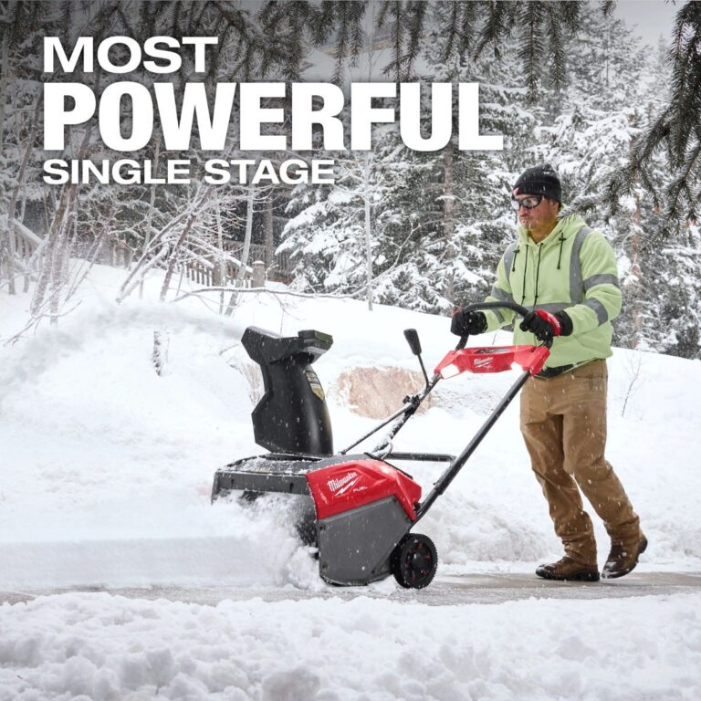 Milwaukee 3036-22HD M18 FUEL 21-in. Auger Propelled Dual Battery Single Stage Snow Blower 12.0Ah Kit