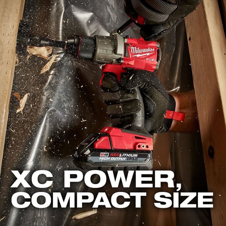 Milwaukee 48-11-1837 M18 REDLITHIUM HIGH OUTPUT CP 3.0Ah Batteries, 2-Pack