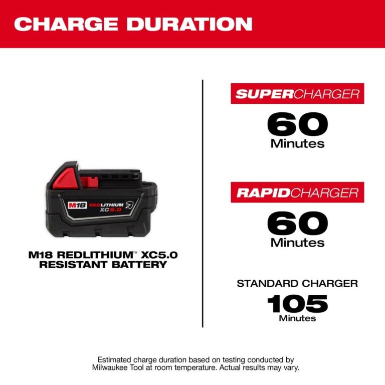 Milwaukee 48-11-1850R M18 REDLITHIUM XC5.0 Resistant Battery (PROMO)