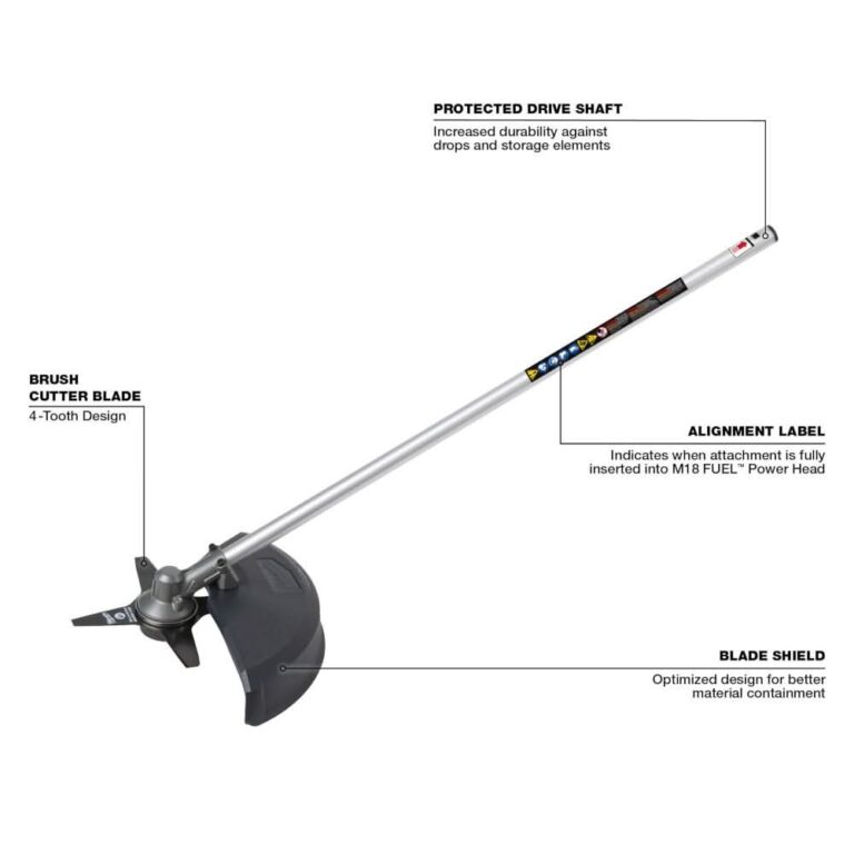 Milwaukee 49-16-2738 QUIK-LOK Brush Cutter Attachment