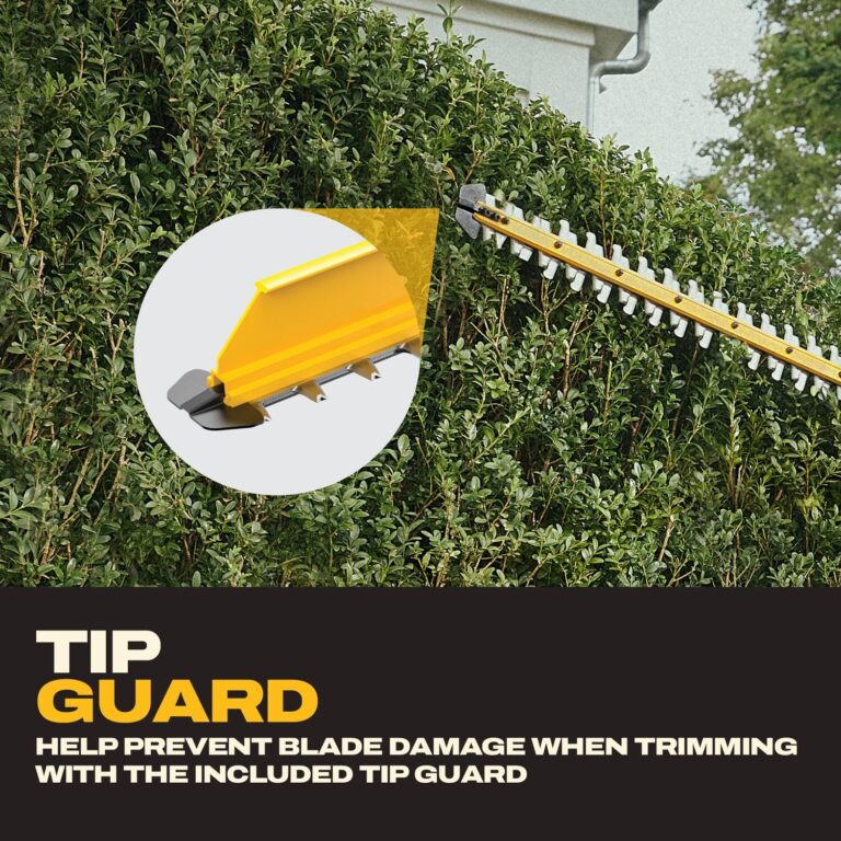 DeWALT DCHT826P1 20V MAX XR24-in. Brushless Cordless Hedge Trimmer 5Ah Kit