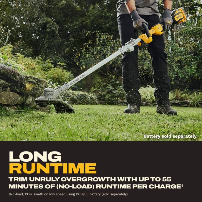 DeWALT DCST926B 20V MAX Brushless Cordless Foldable String Trimmer, Tool Only