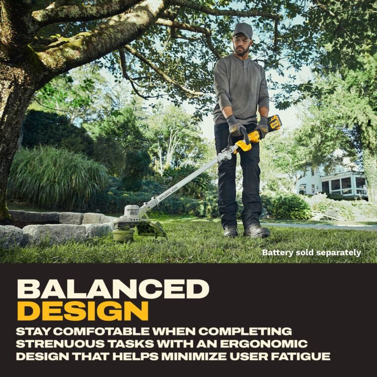 DeWALT DCST926B 20V MAX Brushless Cordless Foldable String Trimmer, Tool Only
