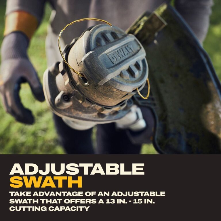DeWALT DCST926P1 20V MAX Brushless Cordless Foldable String Trimmer 5.0Ah Kit