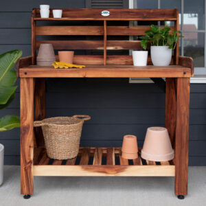 Potting Table / Bench / Serving Bar - Acacia Wood