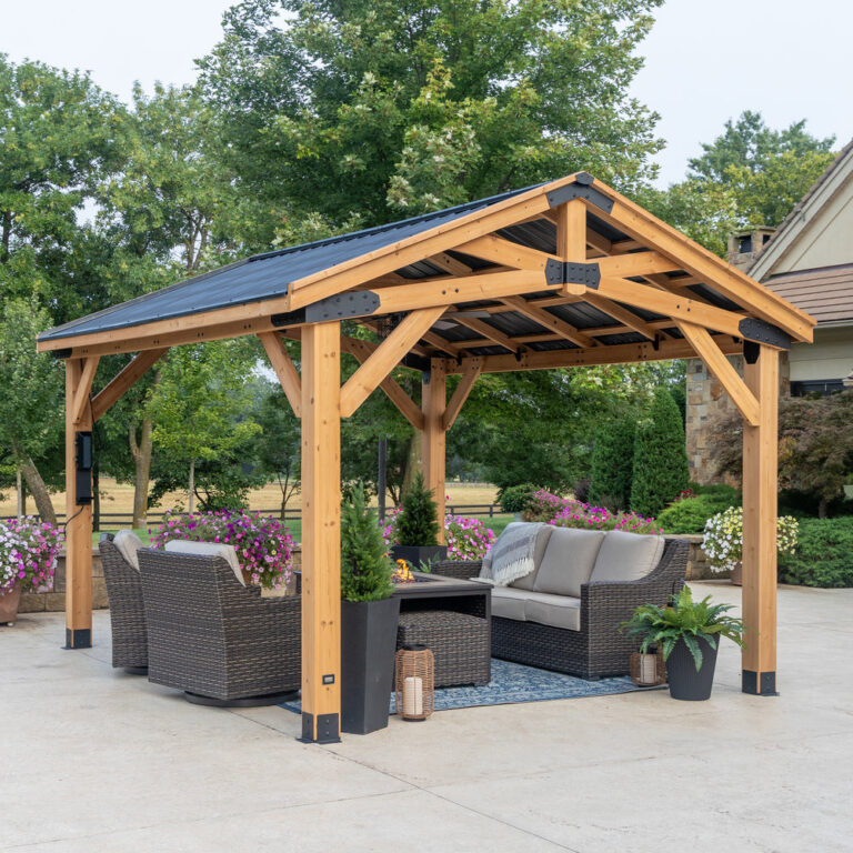 14×12 Peak Roof Gazebo