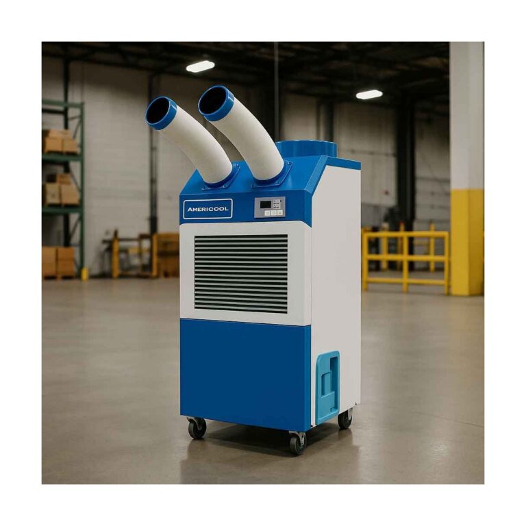 Americool 13,200 BTU Portable Air Conditioner + Dehumidifier – 1 Ton | 115V – R32