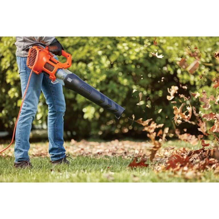 Black & Decker BEBL750 Corded 9 Amp 450 CFM Axial Leaf Blower
