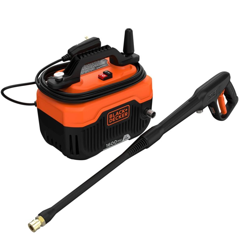 Black & Decker BEPW1600 Corded 1600 PSI 1.2 GPM Cold Water Electric Pressure Washer