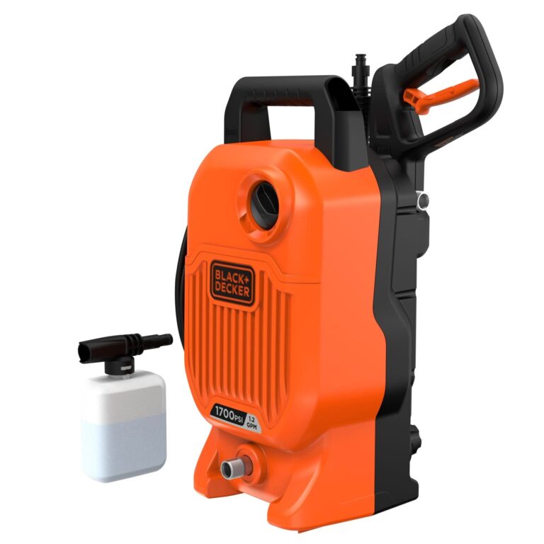 Black & Decker BEPW1700 Corded 1700 PSI 1.2 GPM Cold Water Electric Pressure Washer