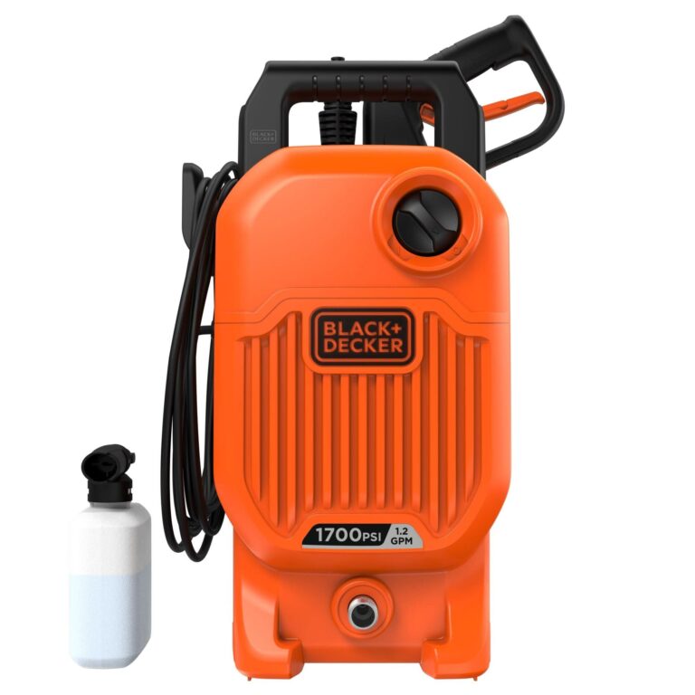 Black & Decker BEPW1700 Corded 1700 PSI 1.2 GPM Cold Water Electric Pressure Washer