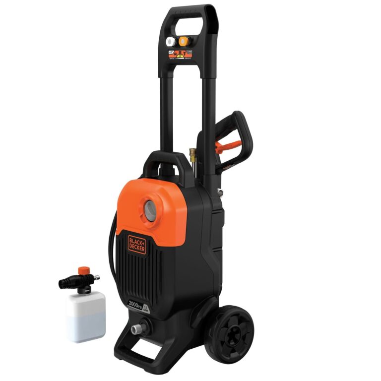 Black & Decker BEPW2000 Corded 2000 PSI 1.2 GPM Cold Water Electric Pressure Washer