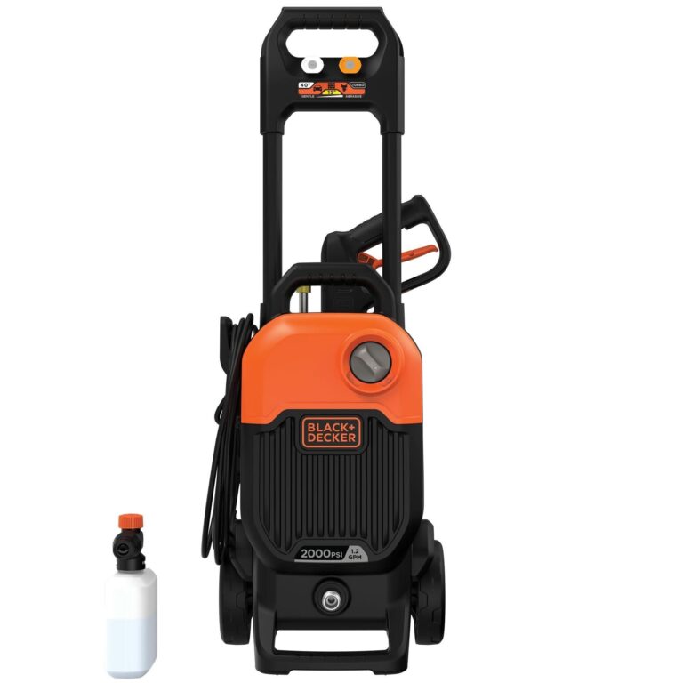 Black & Decker BEPW2000 Corded 2000 PSI 1.2 GPM Cold Water Electric Pressure Washer