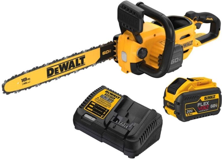 DeWALT DCCS672X1 FLEXVOLT 60V MAX 18-in. Brushless Chainsaw 9.0Ah Kit