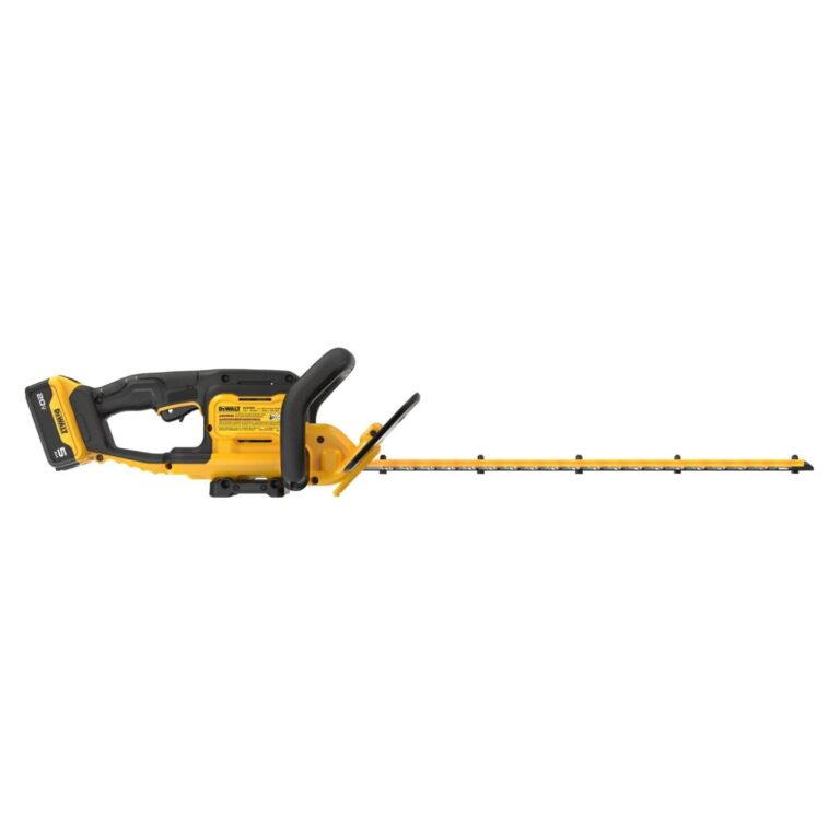 DeWalt DCHT821P1 20V MAX* Cordless 22-in. Hedge Trimmer 5.0Ah Kit