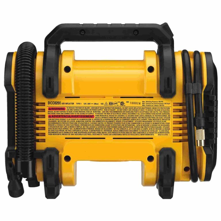 DeWalt DCC020IB 20V MAX Corded/Cordless Air Inflator, No Battery